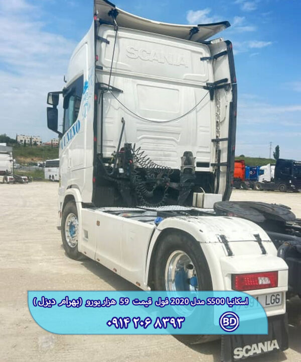 کشنده اسکانیا S500 مدل 2020 فول کد 1553 - تصویر 2