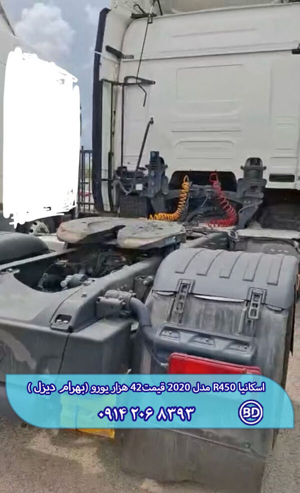 کشنده اسکانیا R450 مدل 2020 فول کد 1631 - تصویر 3