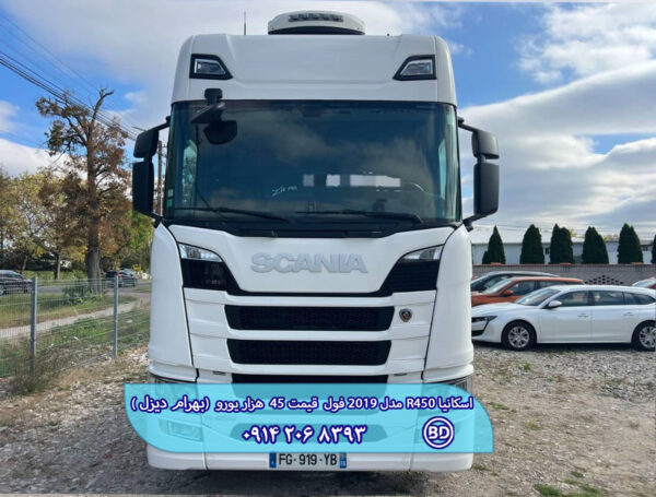 کشنده اسکانیا R450 مدل 2019 کد 1695 - تصویر 5