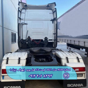 Alternative view of کشنده اسکانیا R500 مدل 2021 کد 1755