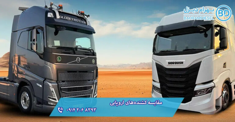 مقایسه کشنده‌های اروپایی